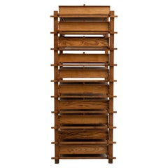 Chest of Mid-Century Modern Wood Drawers After Gerrit Rietveld, circa 1970