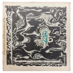 Rare Wendingen Magazine, Issue 6, Cover by Jaap Gidding, 1921