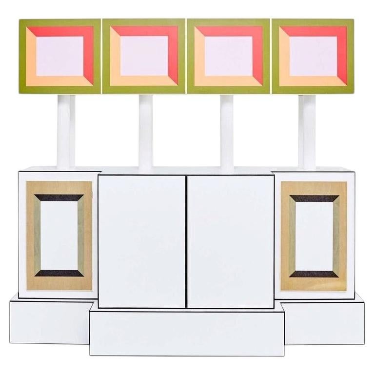 Rare Ettore Sottsass Artist Proof Limited Edition Piccoli Libri Cabinet, 1992