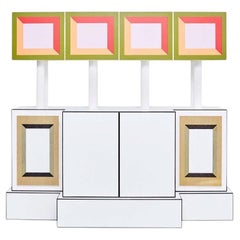 Rare Ettore Sottsass Artist Proof Limited Edition Piccoli Libri Cabinet, 1992