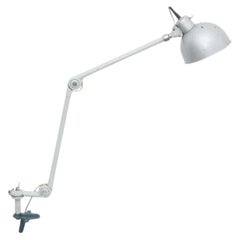 Mid-Century Modern Certex Industrial Metal Table Lamp, circa 1960