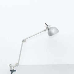 Mid-Century Modern Certex Industrial Metal Table Lamp, circa 1960