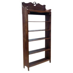 Early 20th Century Modernist French Walnut Shelves