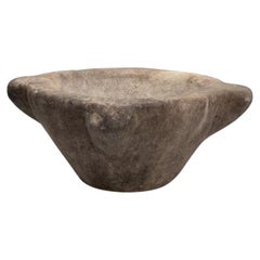 Traditional Spanish Sculptural Stone Mortar, circa 1930