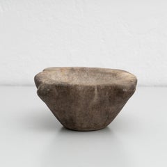 Traditional Spanish Sculptural Stone Mortar, circa 1930