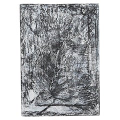 Enrico Della Torre Zeitgenössische Kunst Schwarzes Gemälde auf Leinwand