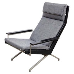 Hand Signed Rob Parry Easy Chair with Steel Base, Gelderland, 1960