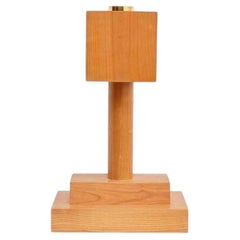 Ettore Sottsass Rare Limited Edition Wooden Vase F for Plastic Flowers