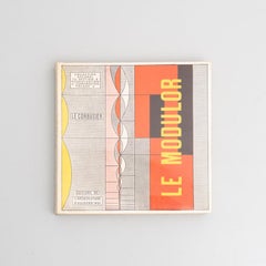 Le Corbusier Der Modulor Book, 1956