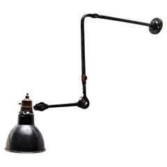 Lampe Gras Wall Lamp by Bernard-Albin Gras, France, 1930