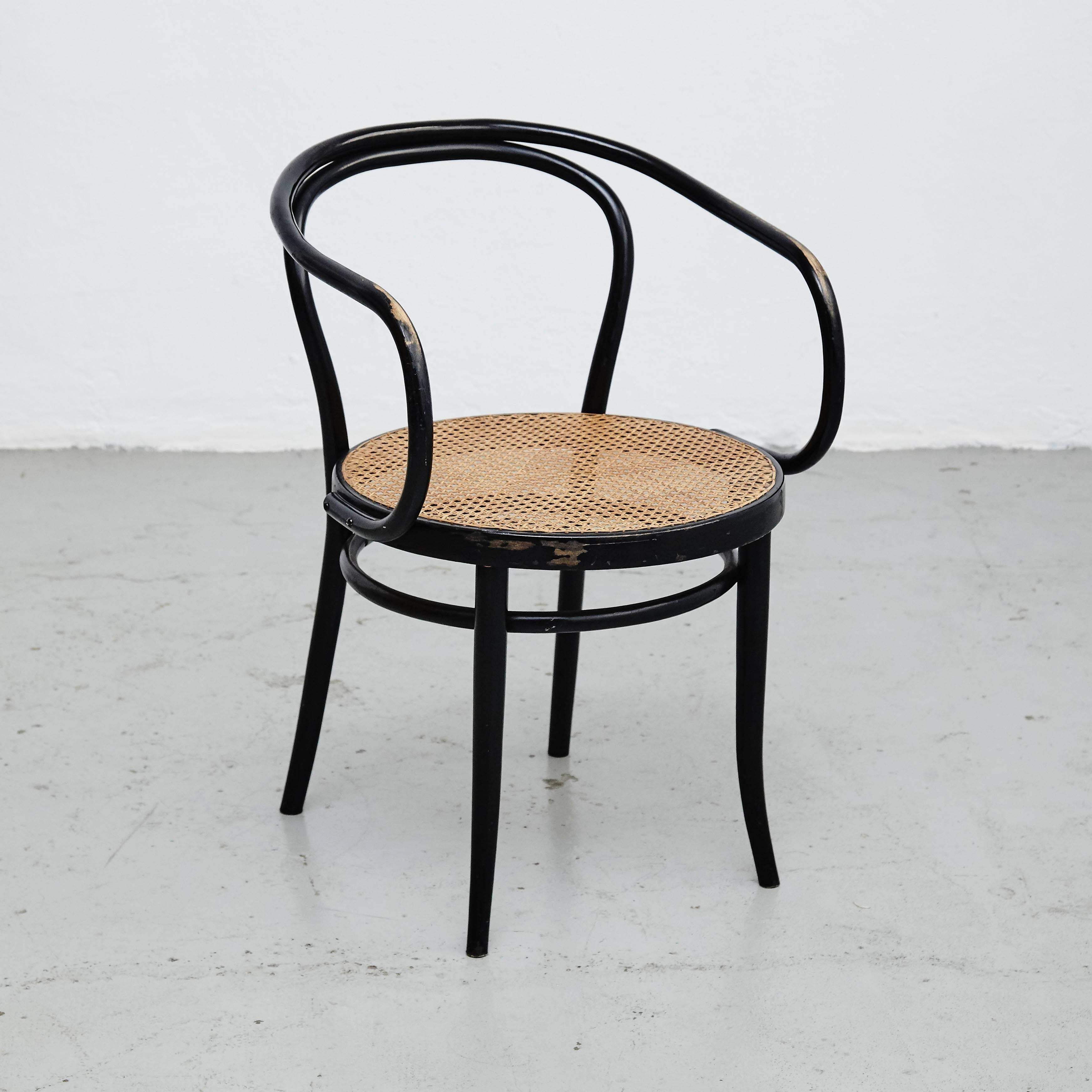 Early 20th Century Set of Nine Thonet Armchairs by Auguste Thonet for Thonet
