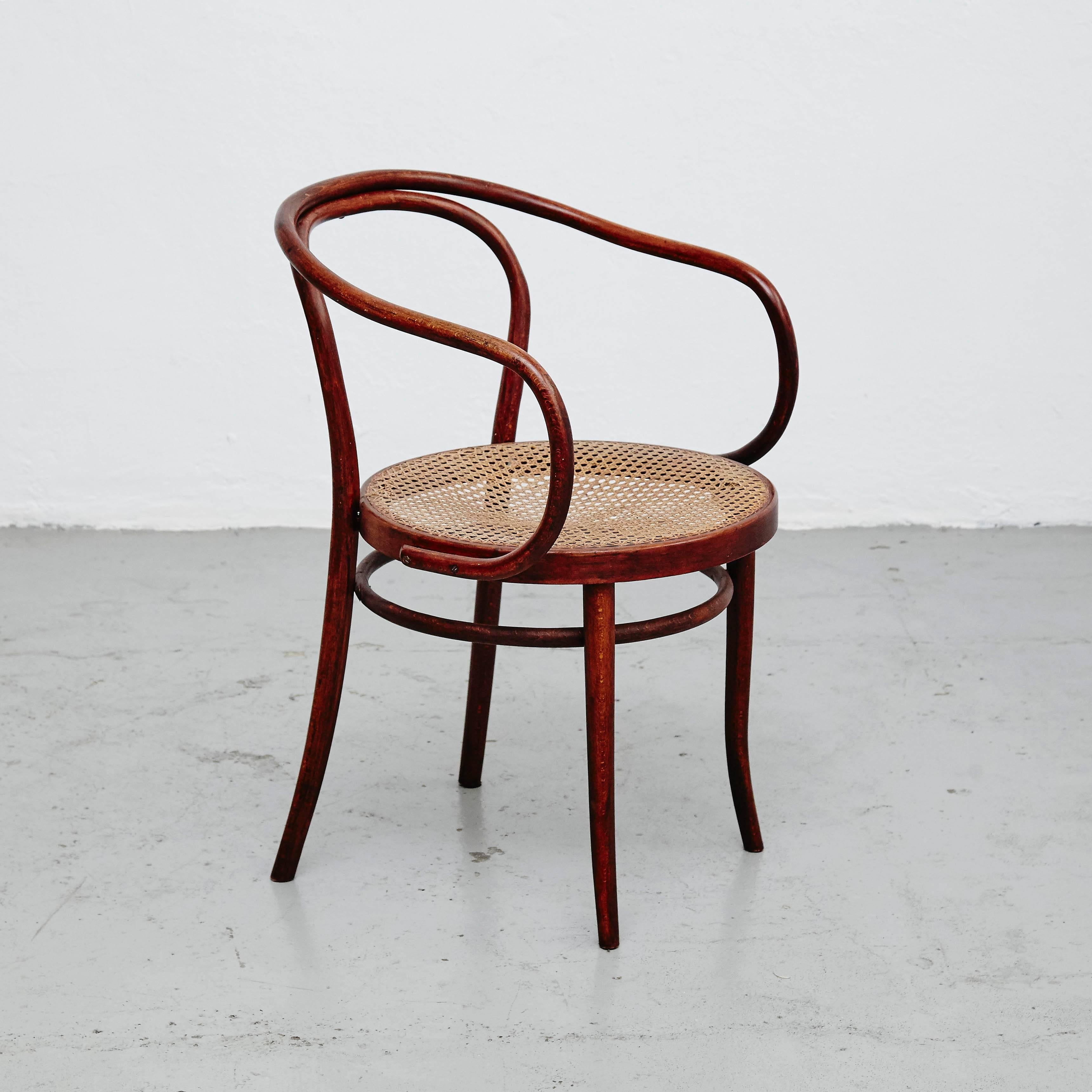 Set of Nine Thonet Armchairs by Auguste Thonet for Thonet 1