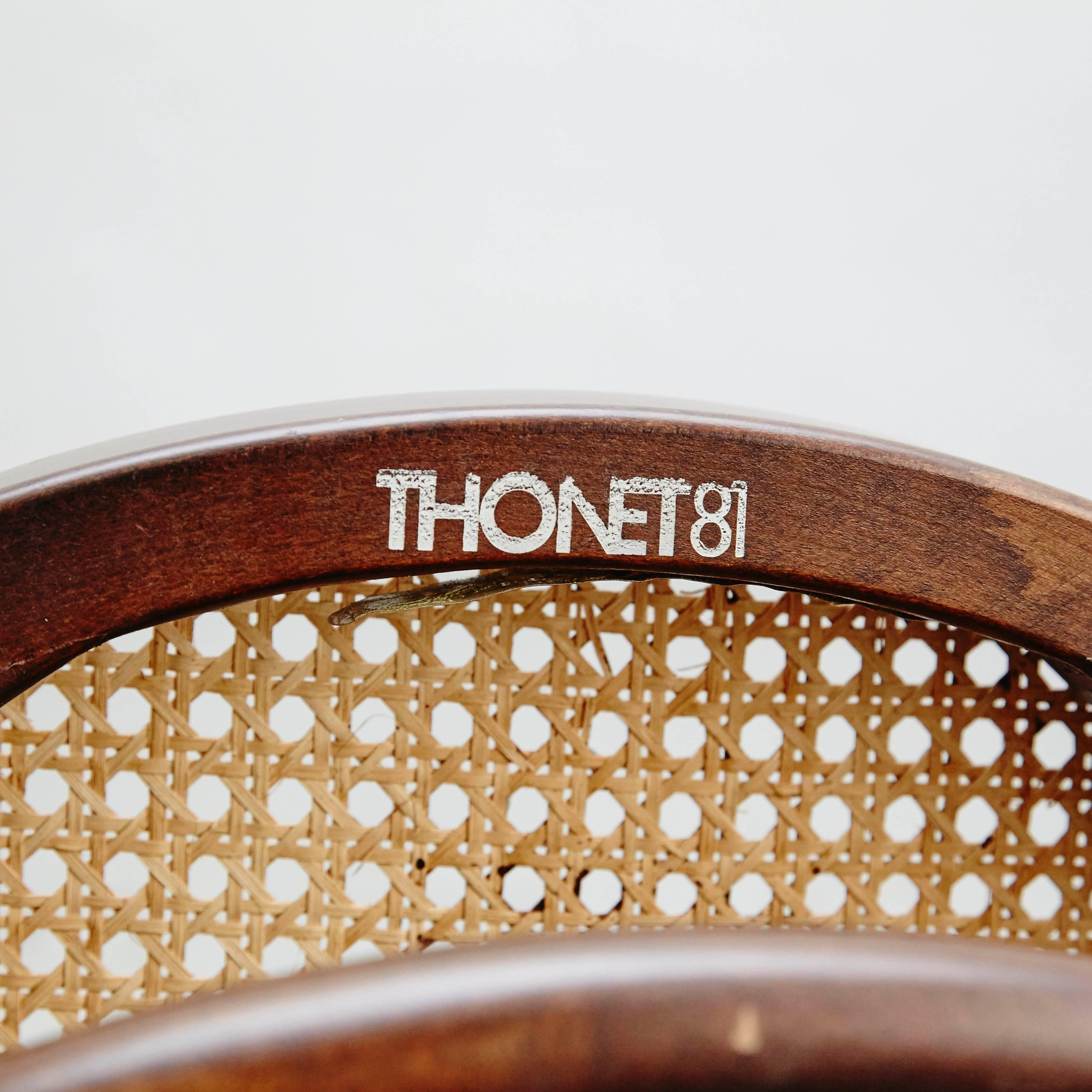 Set of Nine Thonet Armchairs by Auguste Thonet for Thonet 3