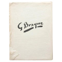 Georges Braque Book, 1958 Edition, Good Condition, 39 x 29 cm