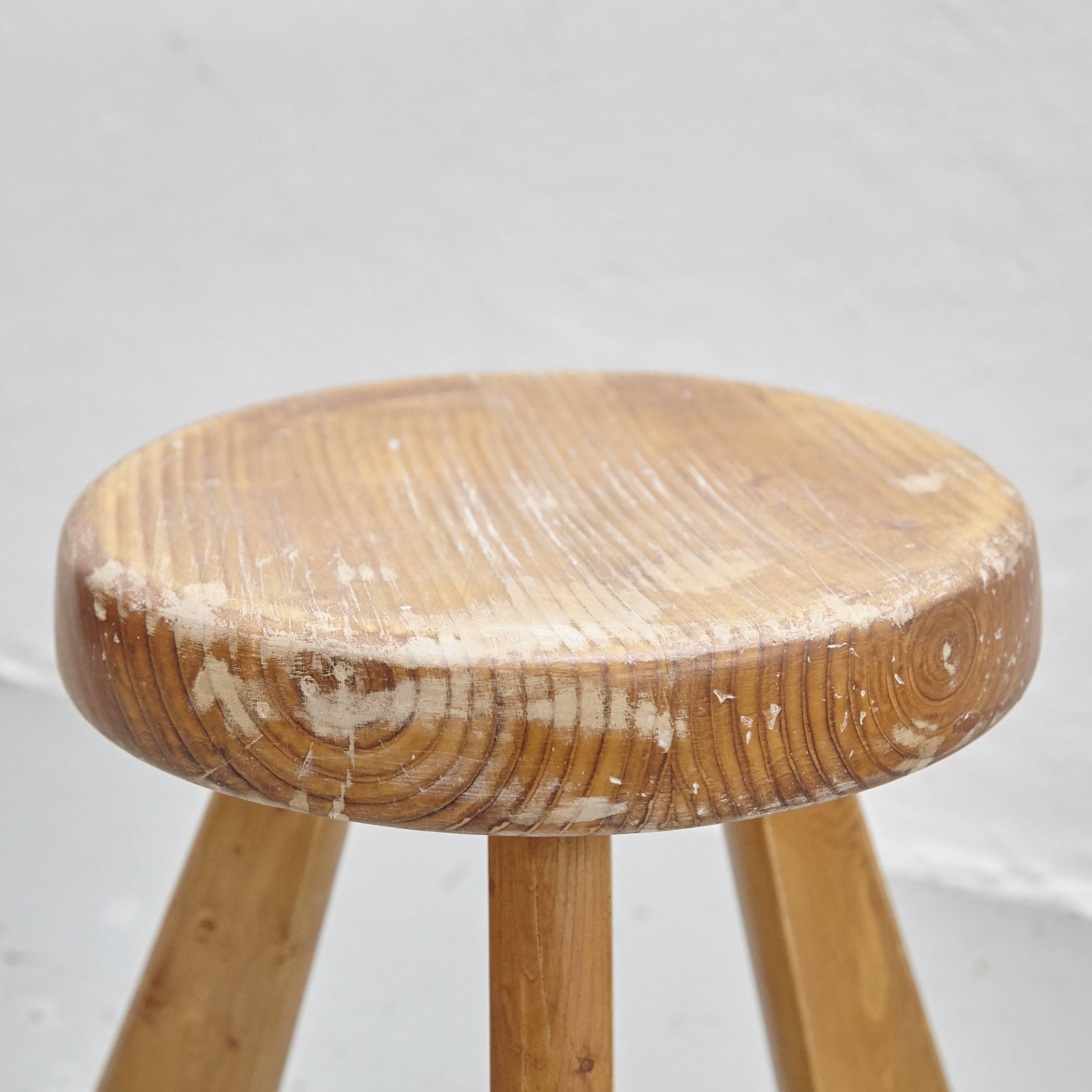 French Pair of Sandoz Stools by Charlotte Perriand, circa 1960