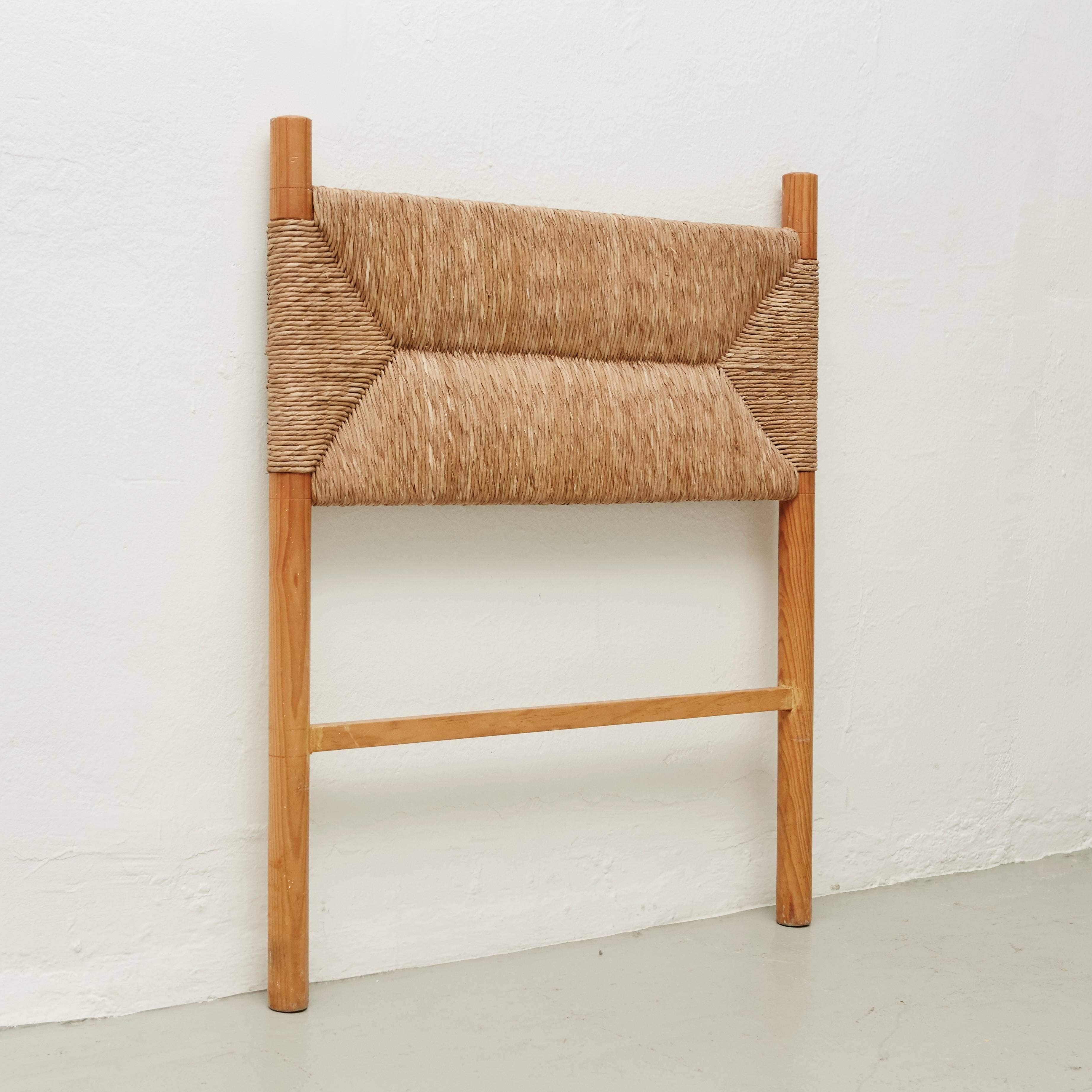 French Pair of Headboard in the Style of Charlotte Perriand, circa 1960