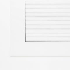 Lithographie d'après Agnes Martin