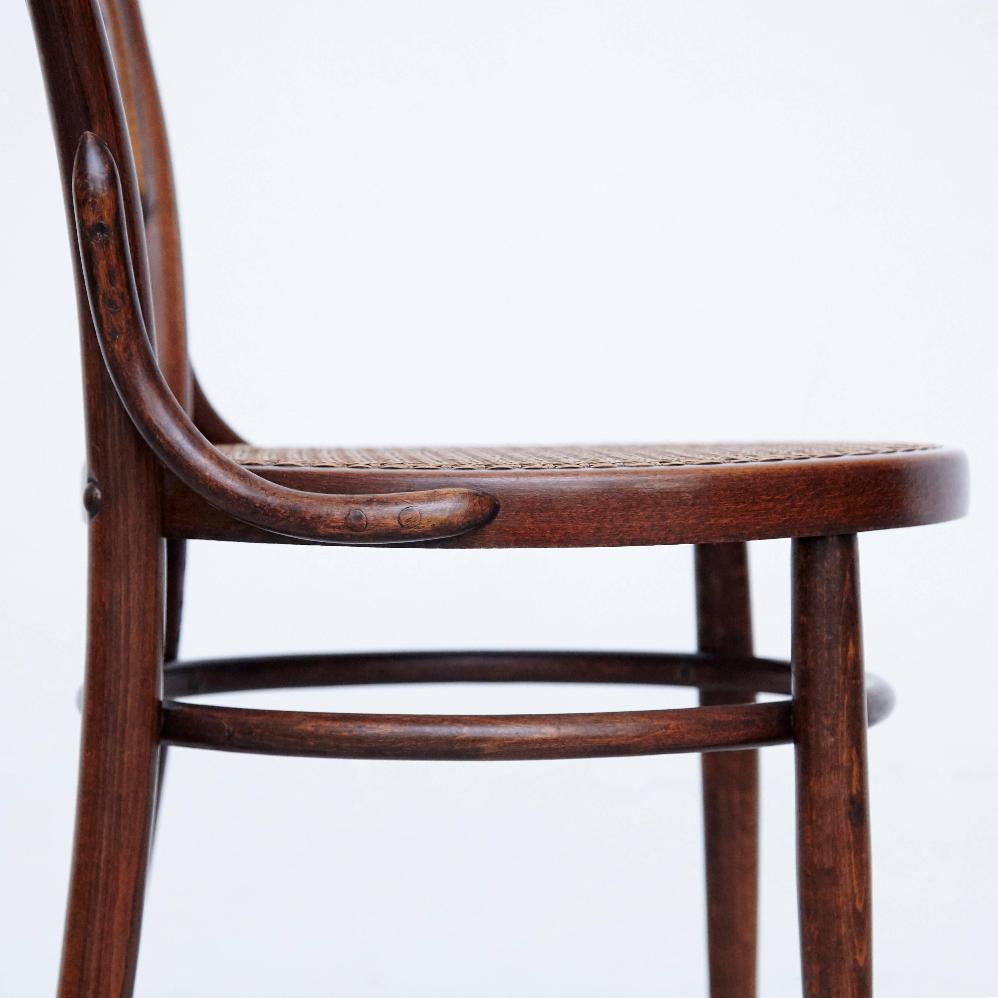 German Set of Seven Türpe Bentwood Chairs