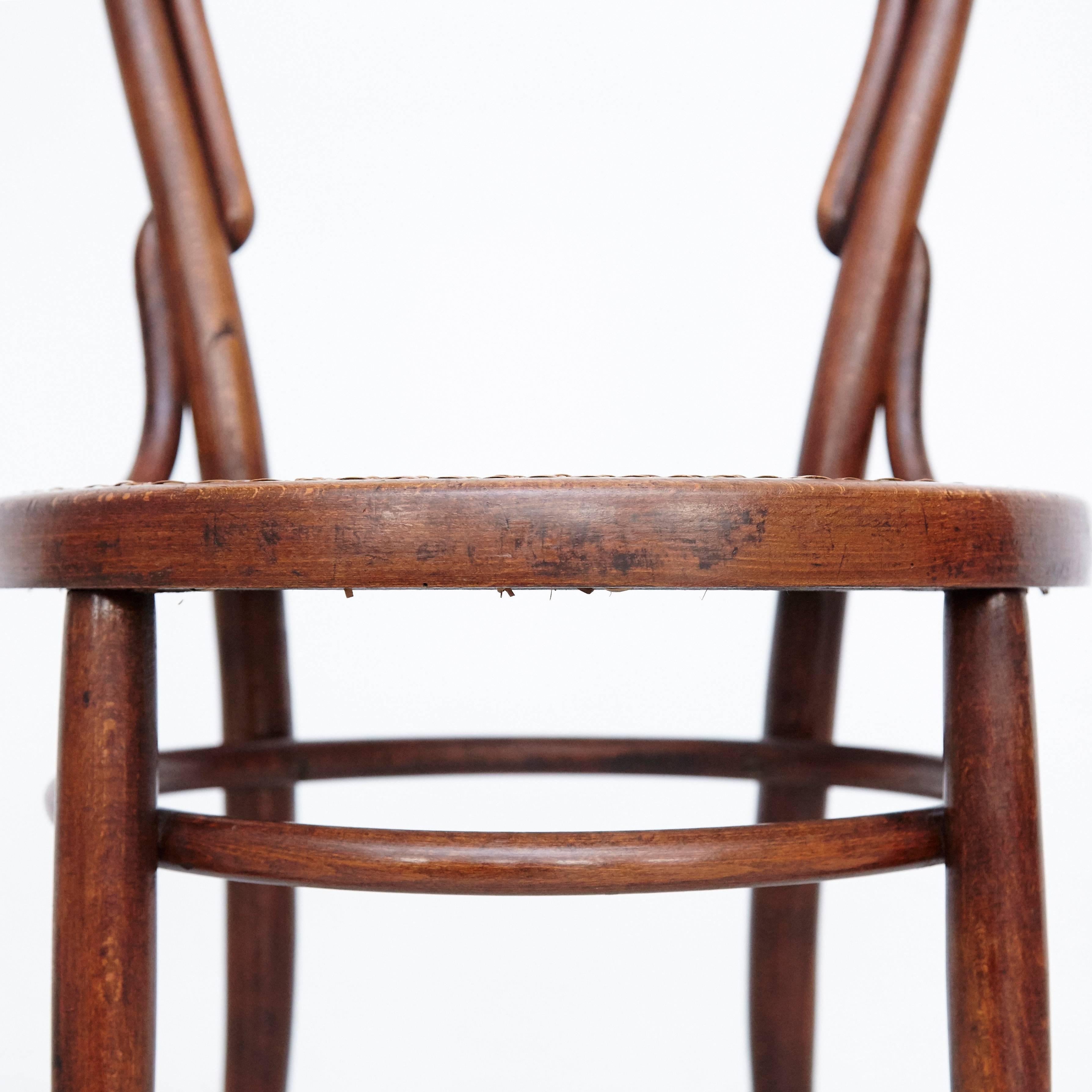 Set of Seven Türpe Bentwood Chairs 2