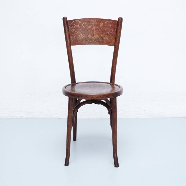 Pair of Chairs in the Style of Thonet by Codina, circa 1900 For Sale at ...