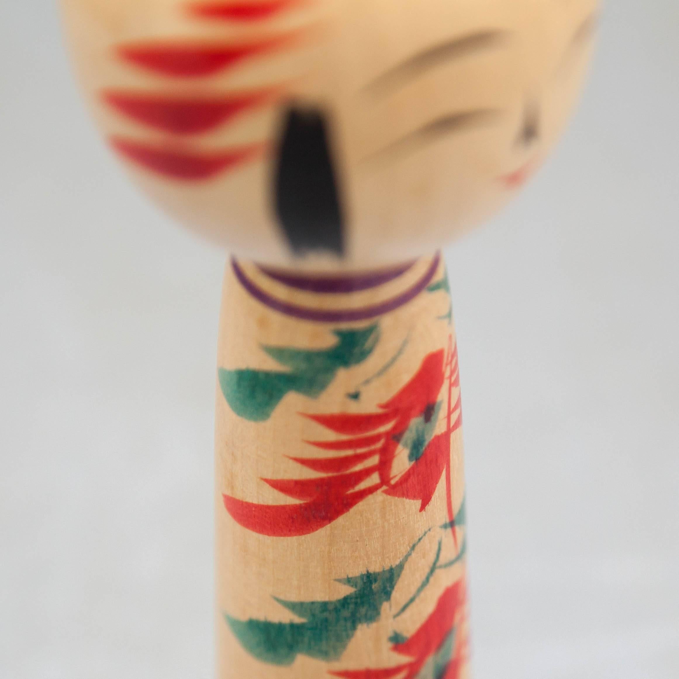 Tsuchiyu Kokeshi Doll In Good Condition In Barcelona, Barcelona
