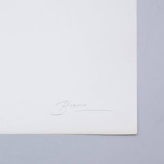 Joan Brossa Surrealist Hand Signed Lithograph Visual Poem