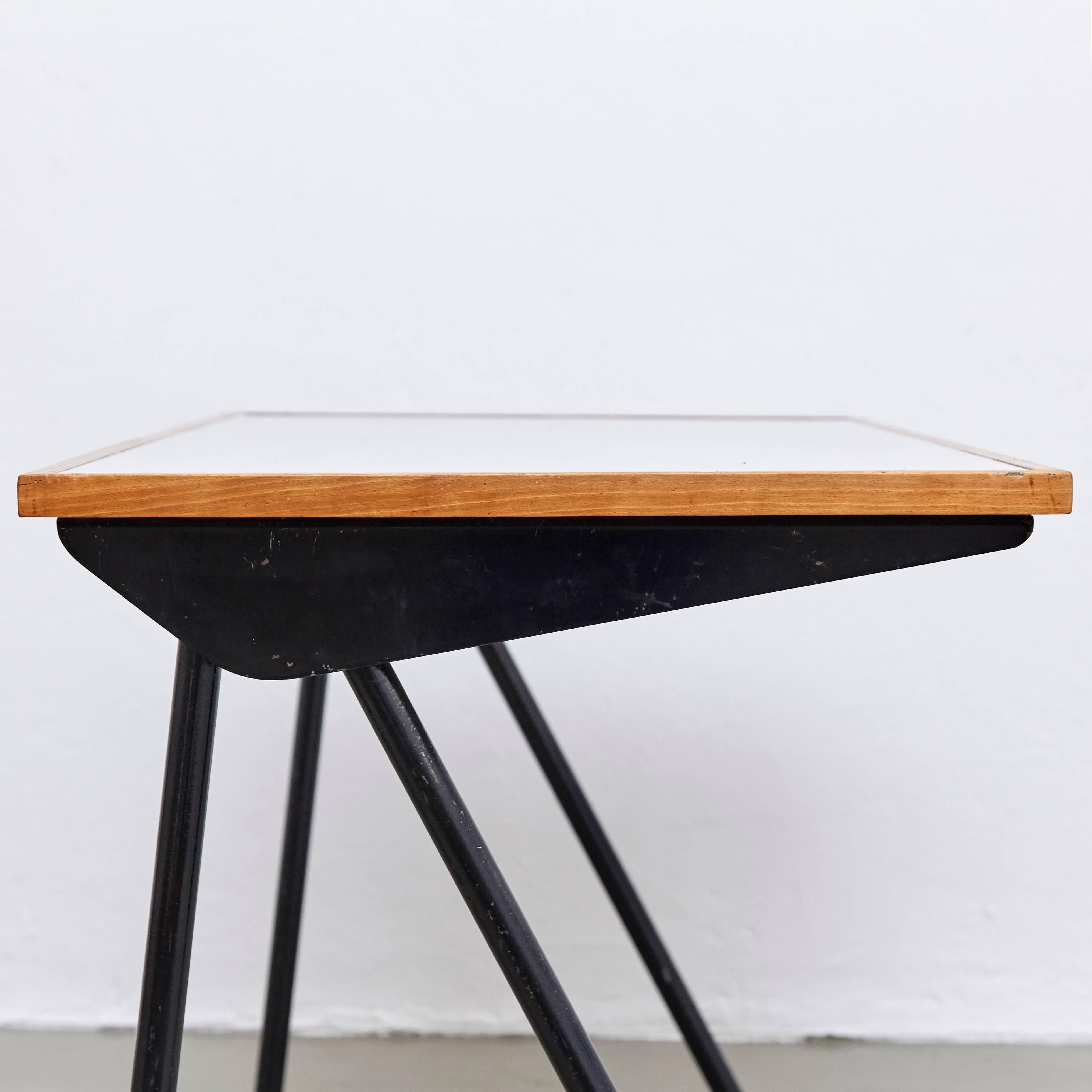 French Jean Prouve Compass Desk