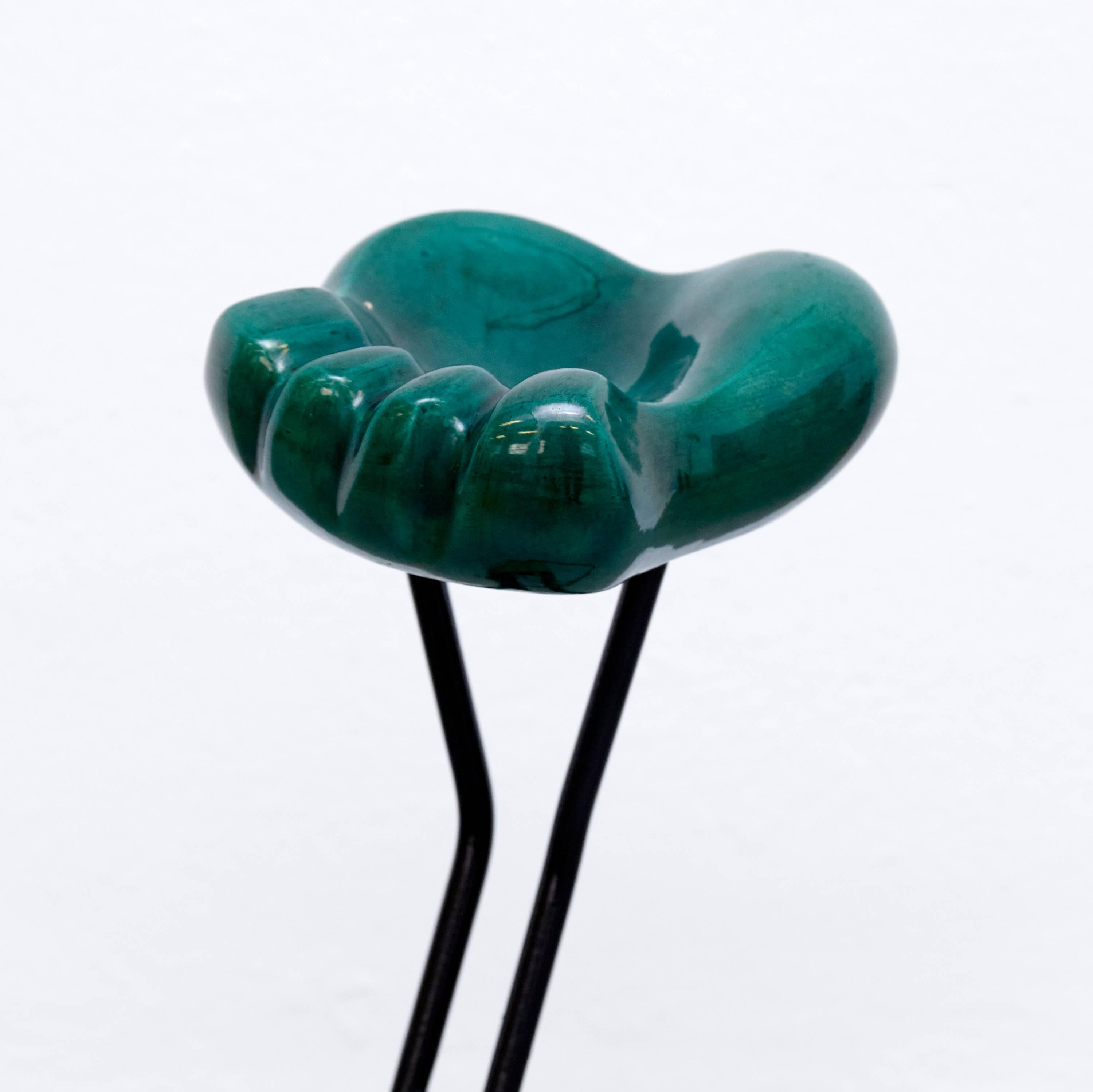 Mid-20th Century Georges Jouve and Mathieu Mategot Ashtray, circa 1950