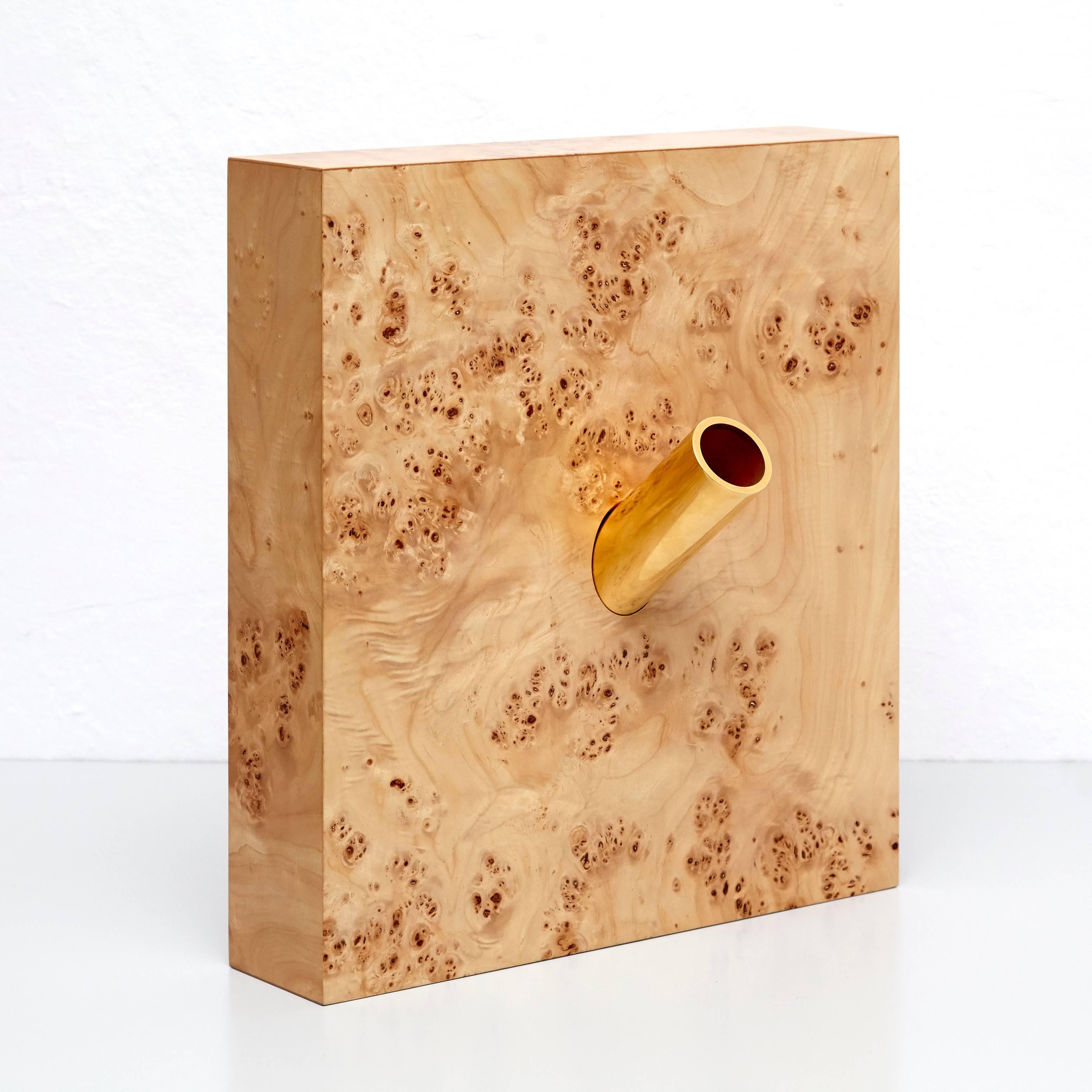 Spanish Twenty-Seven Woods for a Chinese Artificial Flower Vase V by Ettore Sottsass
