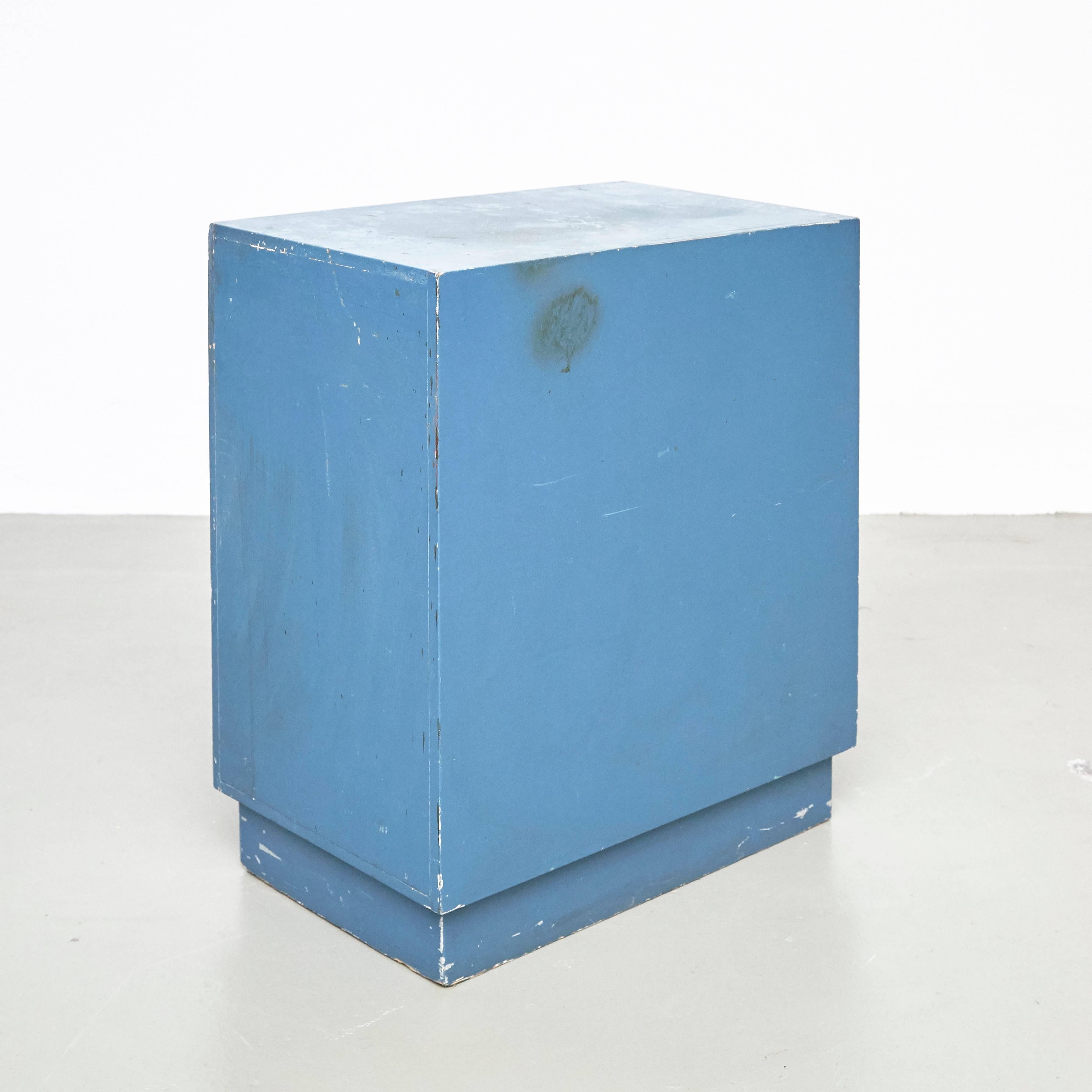 blue chest of drawers