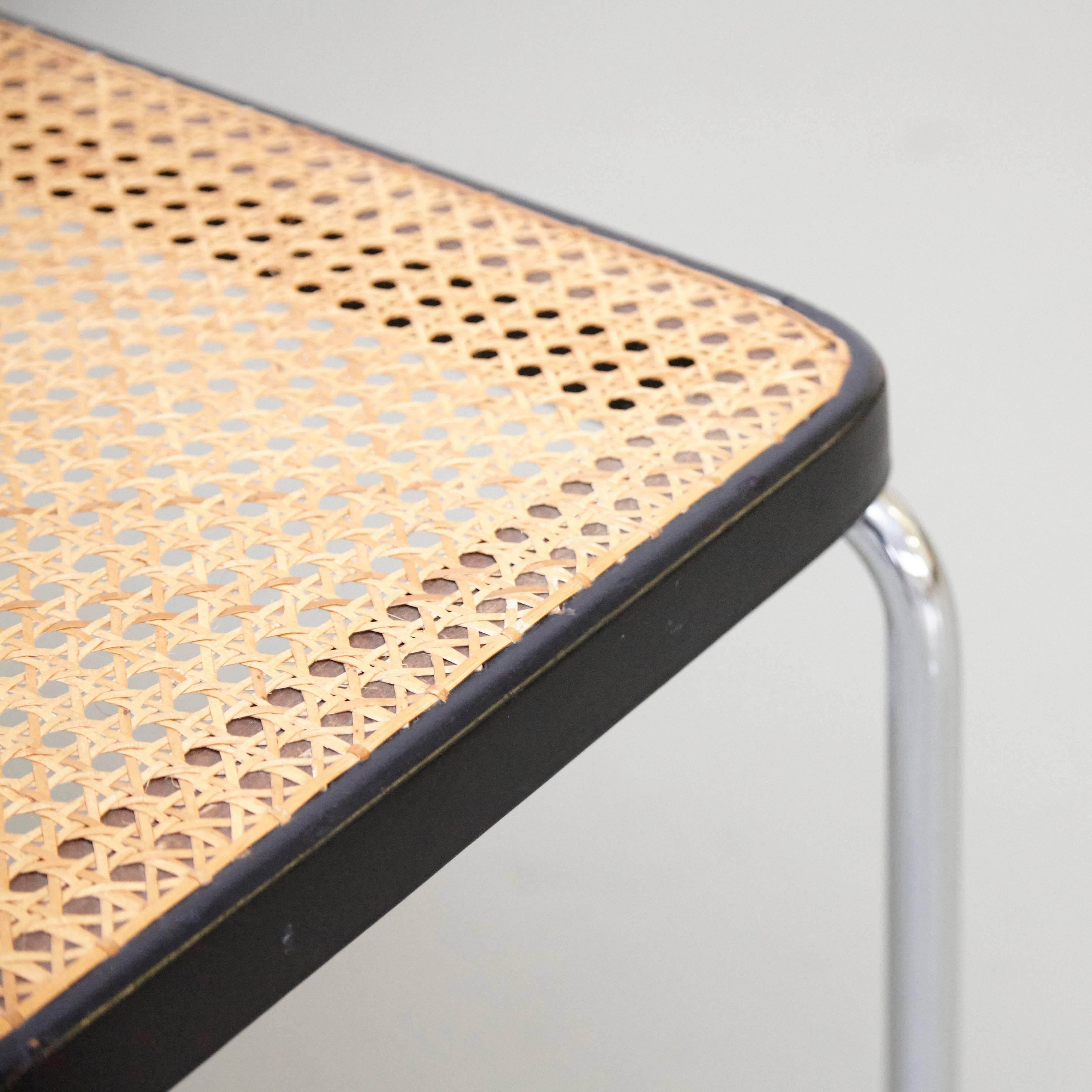 Marcel Breuer Thonet B9 Hocker (Mitte des 20. Jahrhunderts)