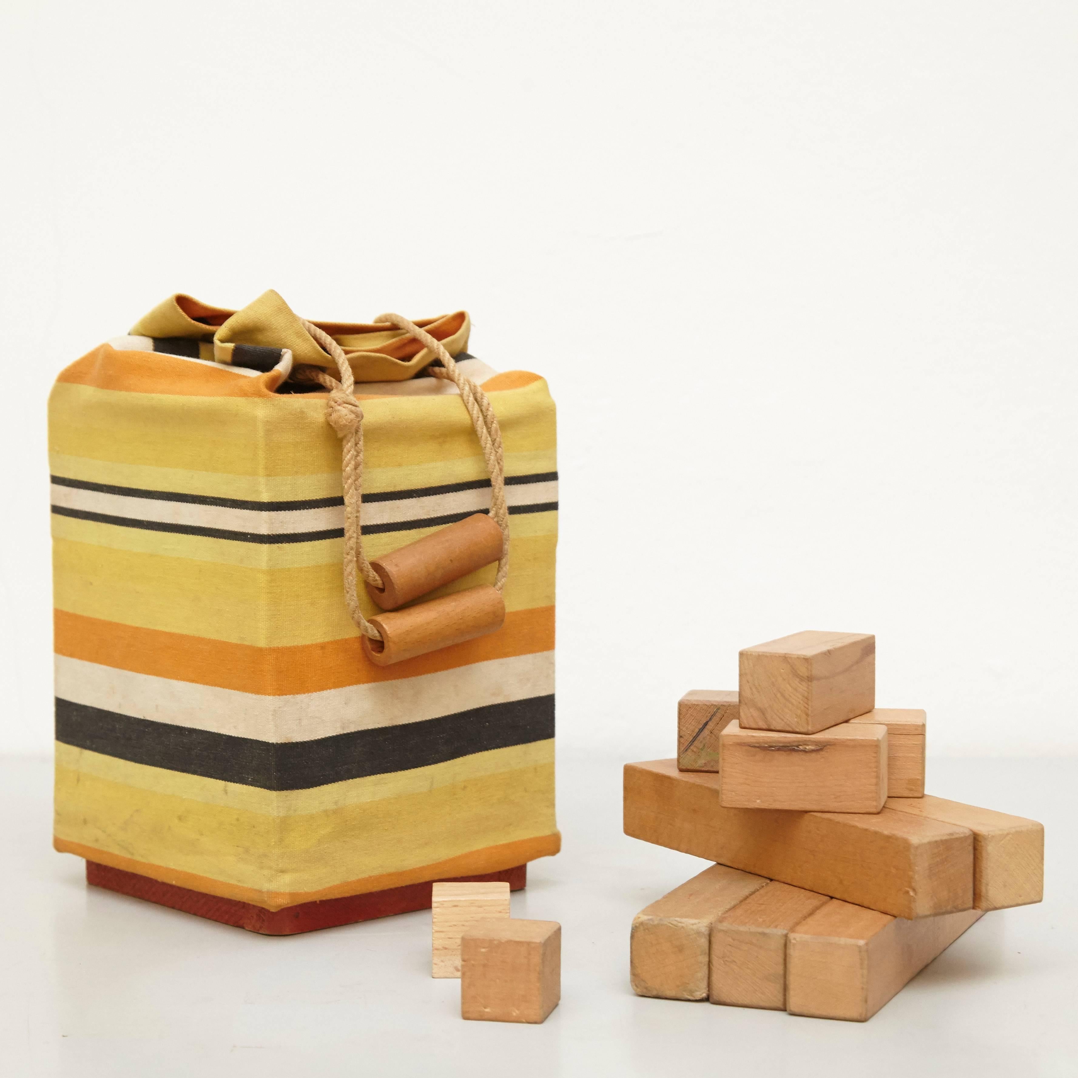 Dutch Ko Verzuu ADO Toys Blocks Bag