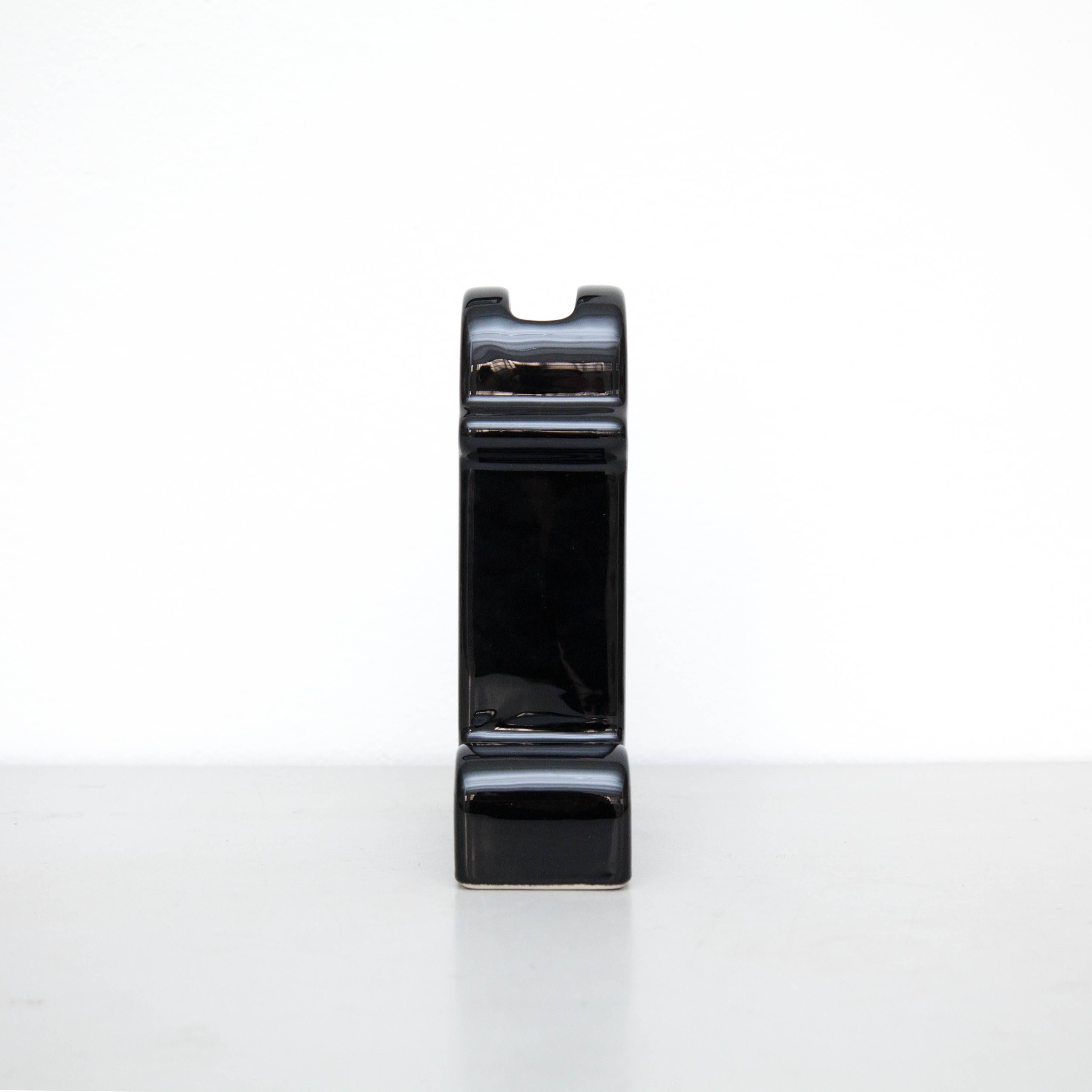 Post-Modern Ettore Sottsass Shiva Limited Edition Black 74/100 For Sale