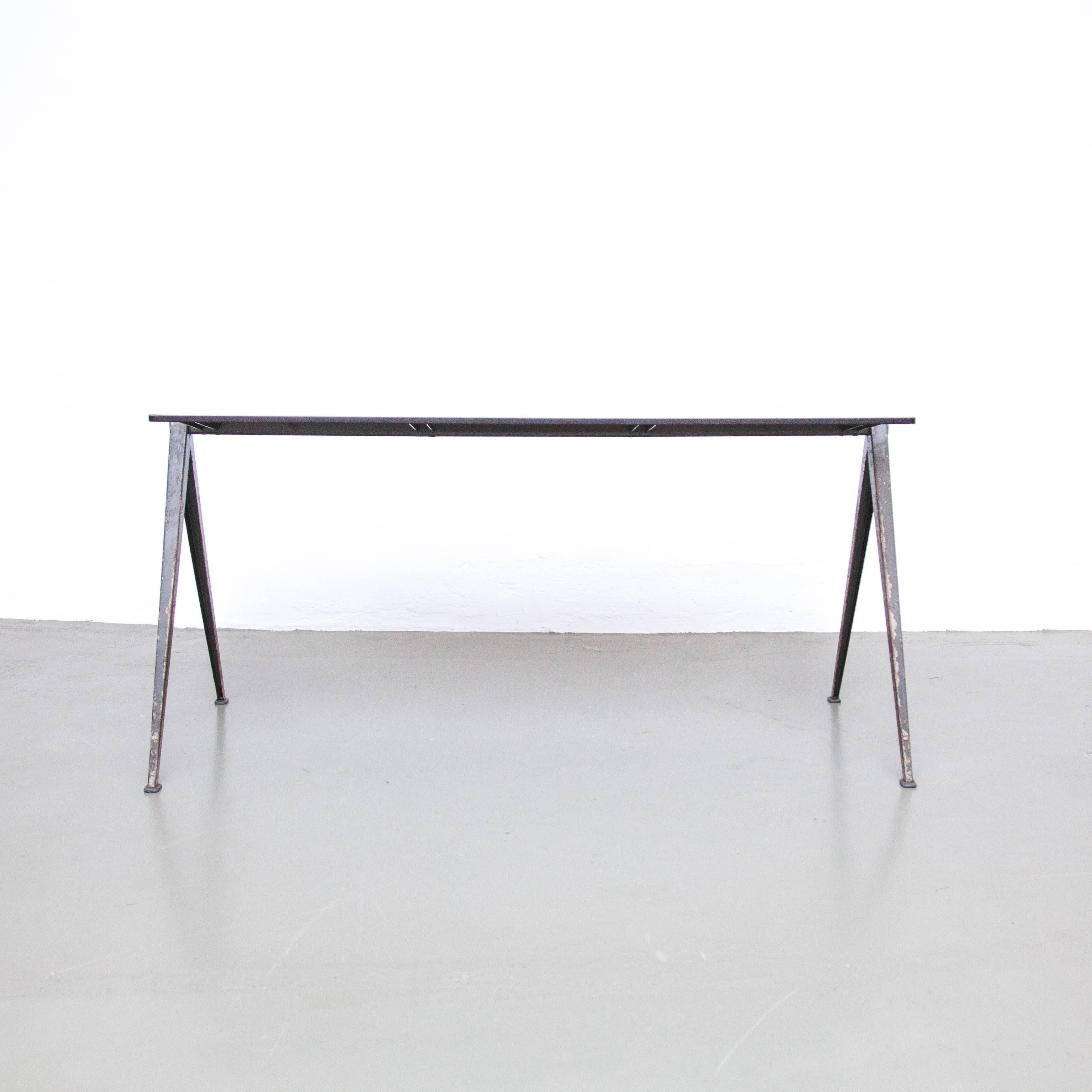 Mid-Century Modern Wim Rietveld Pyramid Table, circa 1960