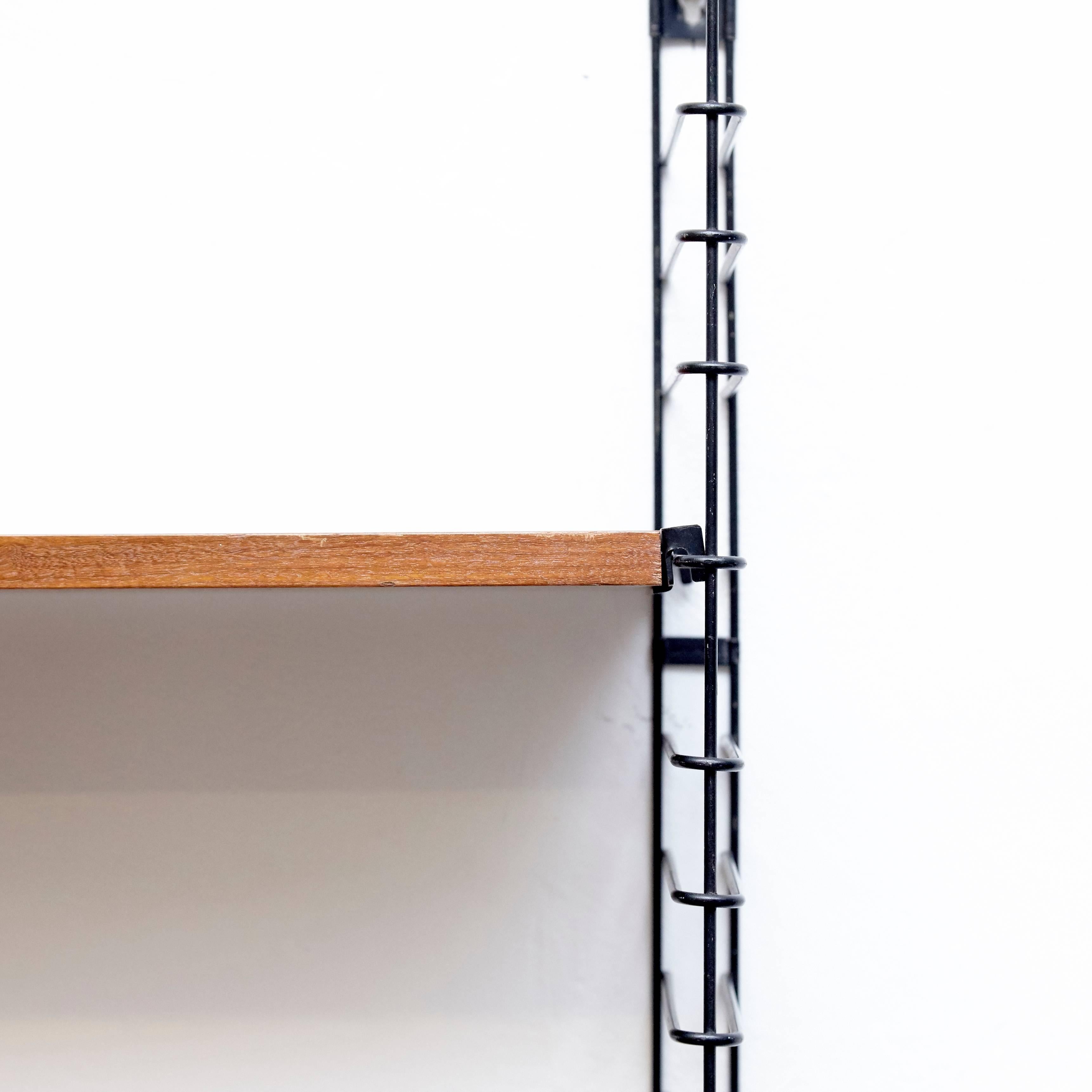 Mid-20th Century Adriaan Dekker for Tomado Three Modular Wall Hanging Shelves, 1958