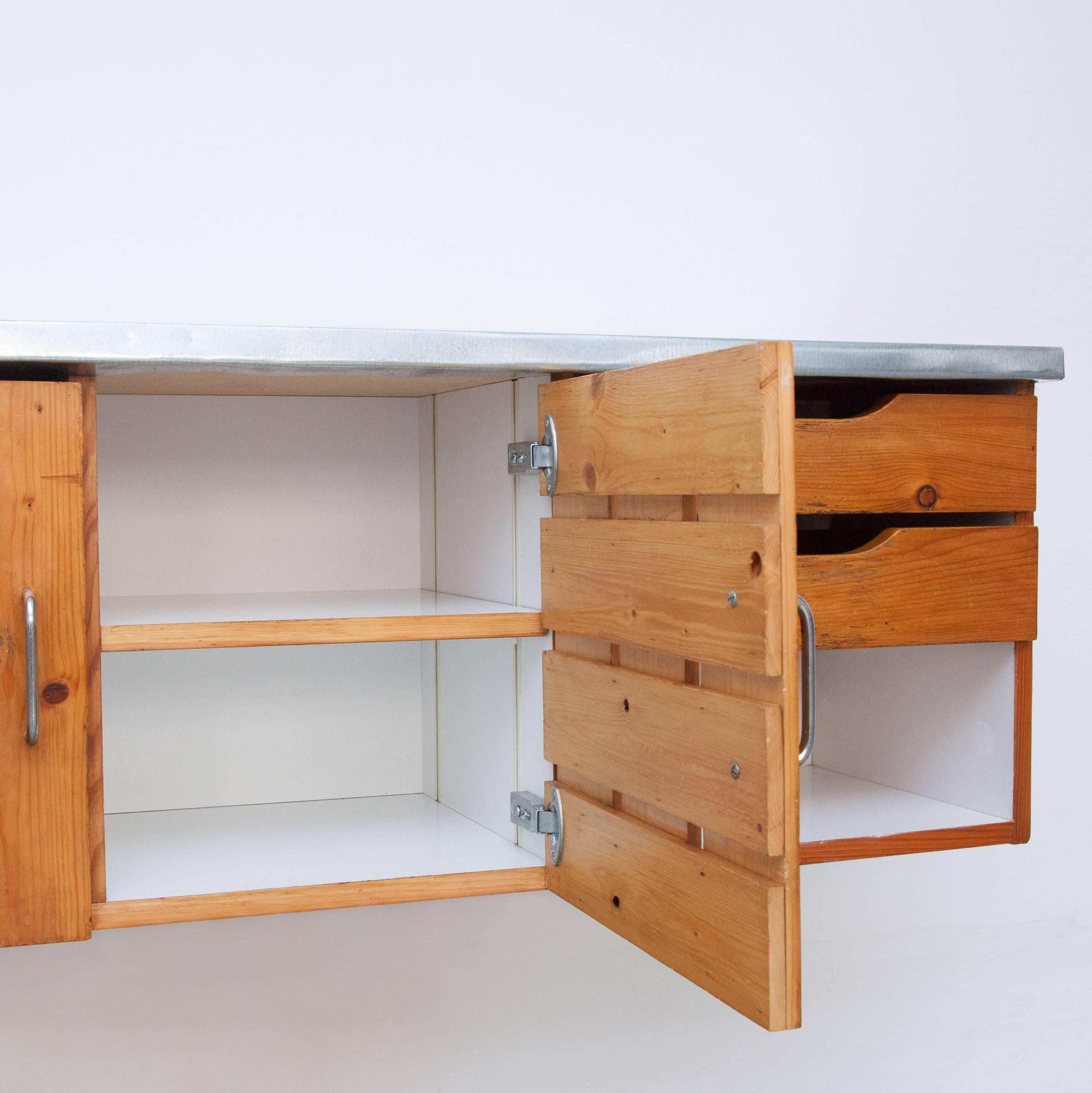 Charlotte Perriand Sideboard for Les Arcs, circa 1960 In Good Condition In Barcelona, Barcelona