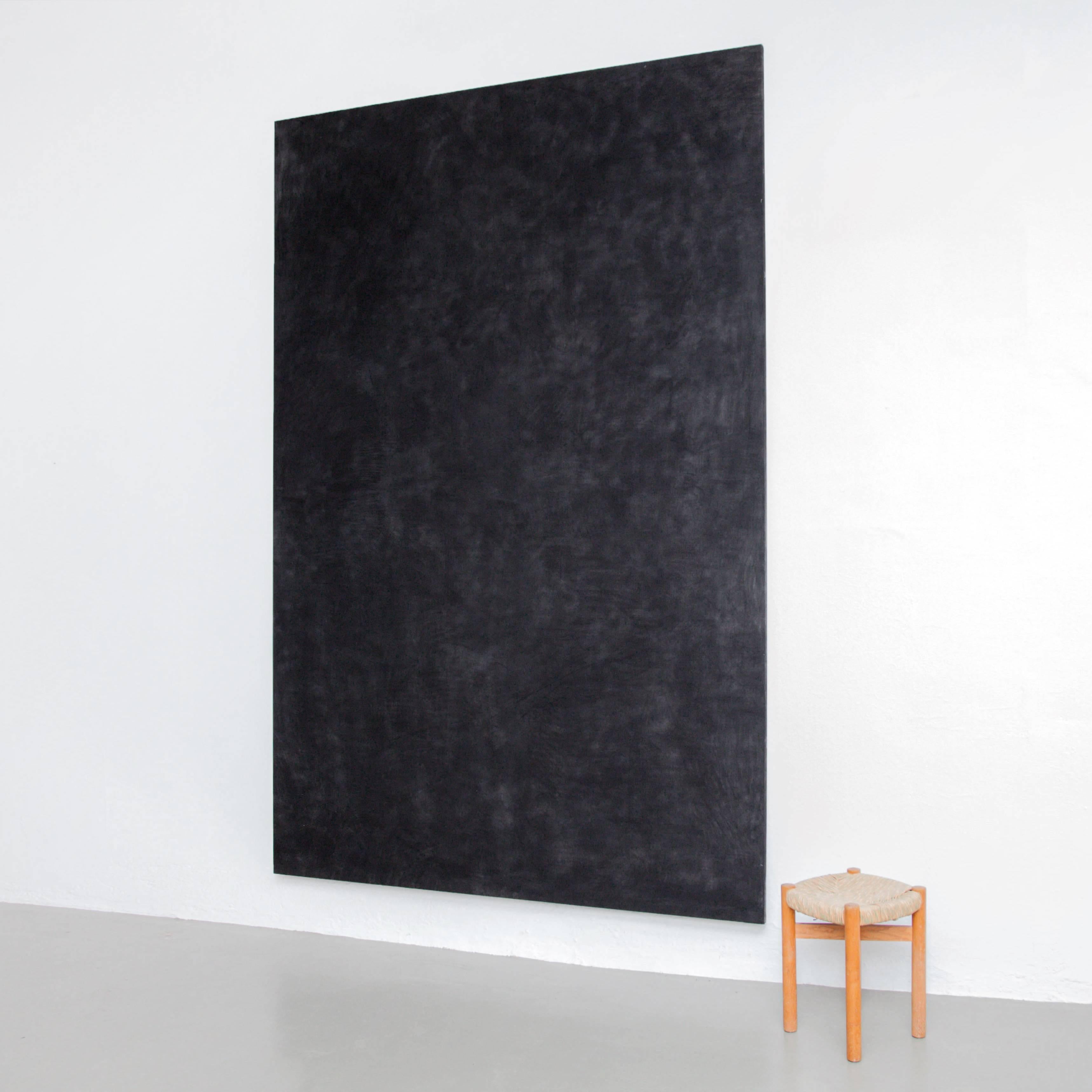 Enrico Dellatorre Contemporary Black Large Painting 2