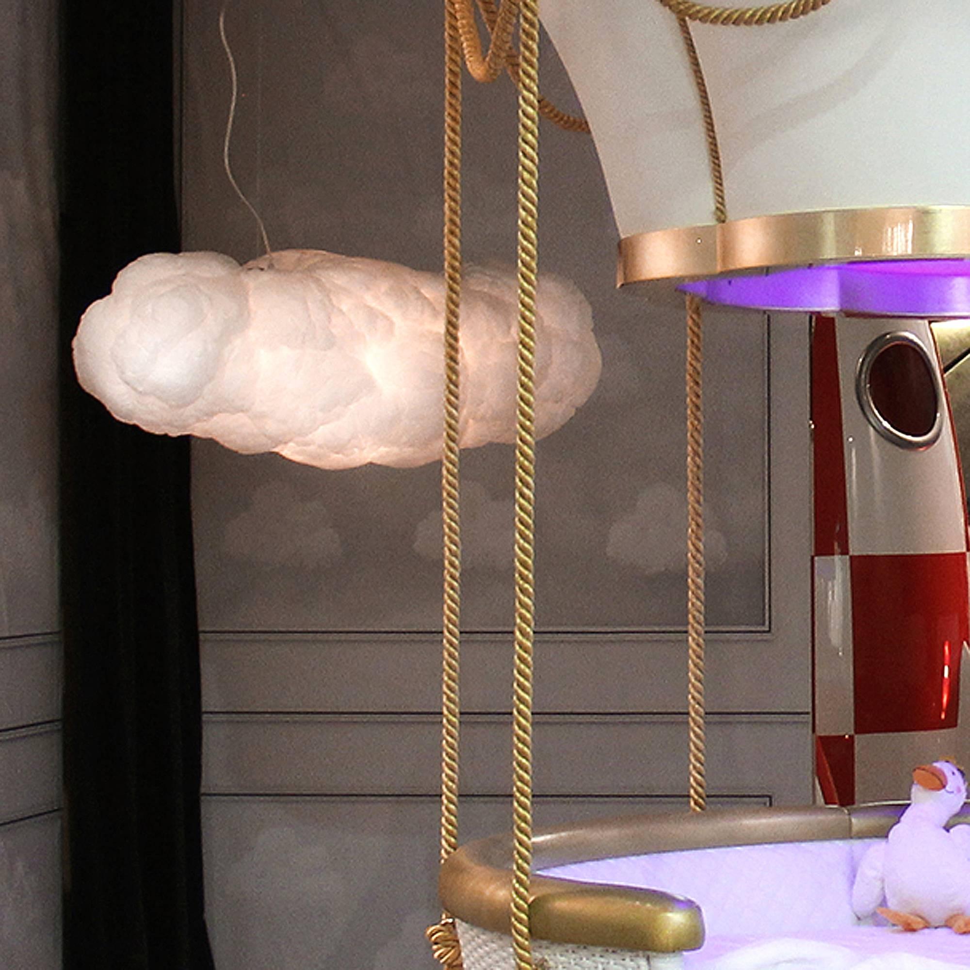 Contemporary Chandelier Cloudy Innovative Material For Sale