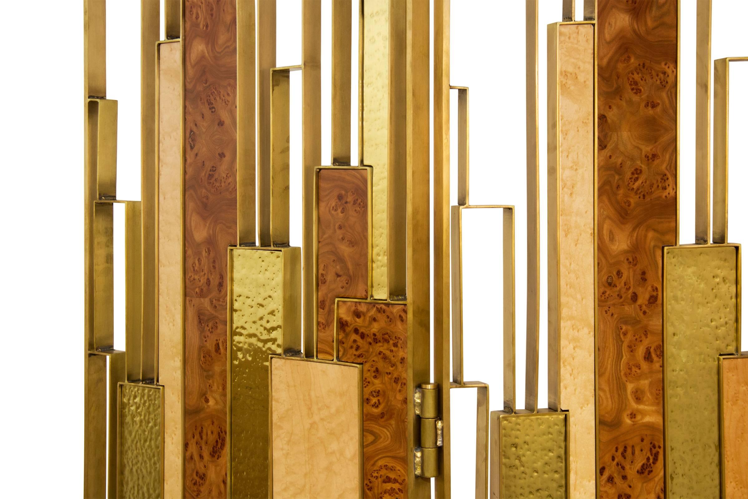 gold veneer wood