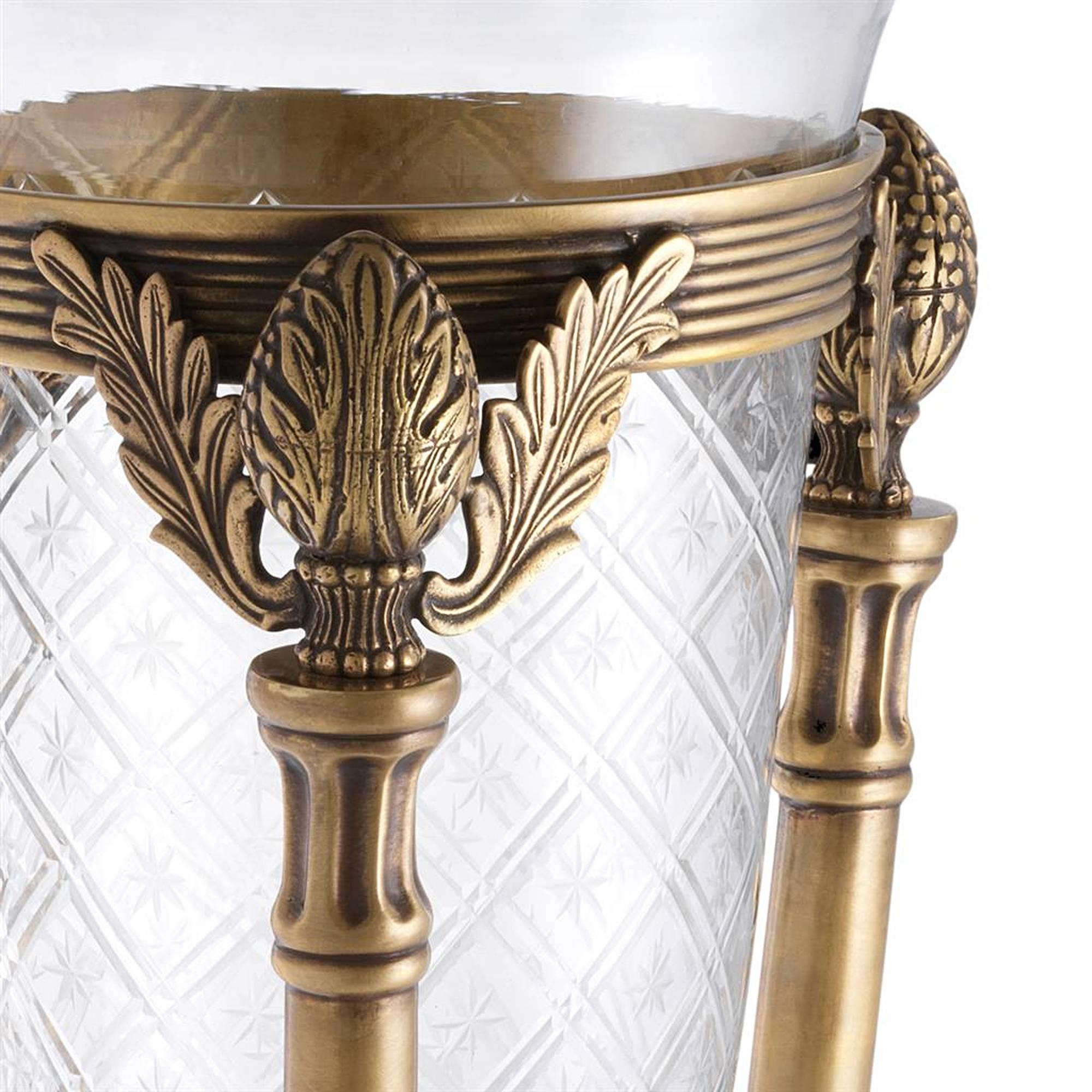 brass cylinder vase