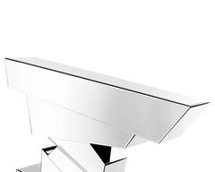Composite Console Table with Mirror Glass