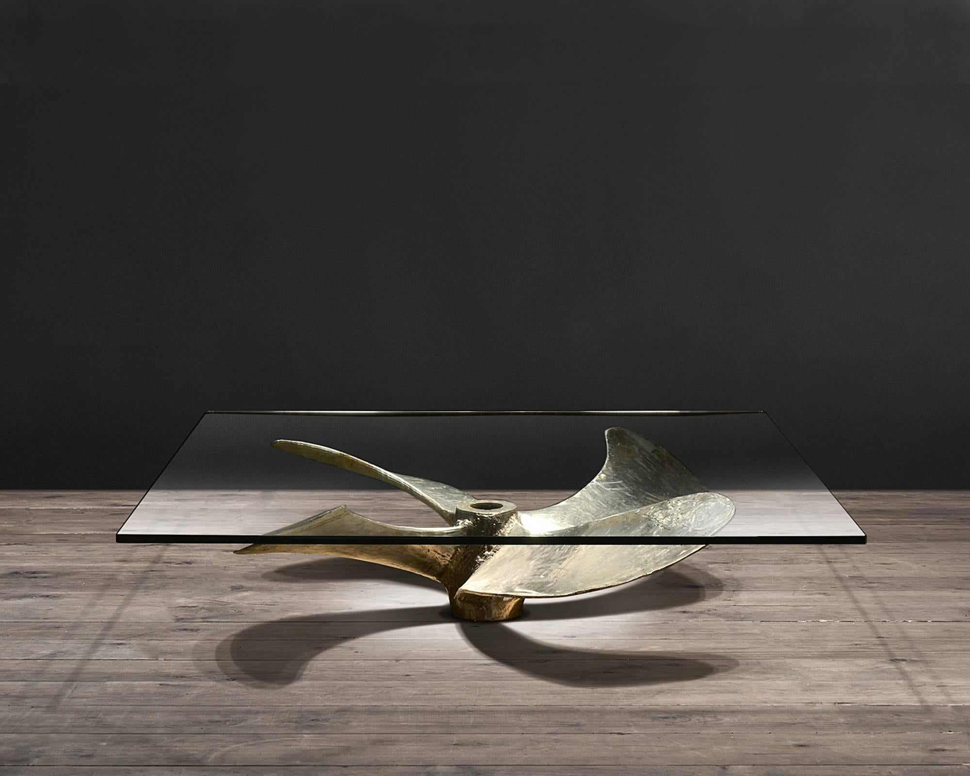 boat propeller coffee table