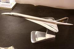 Modèle Concorde Supersonic Aircraft en aluminium