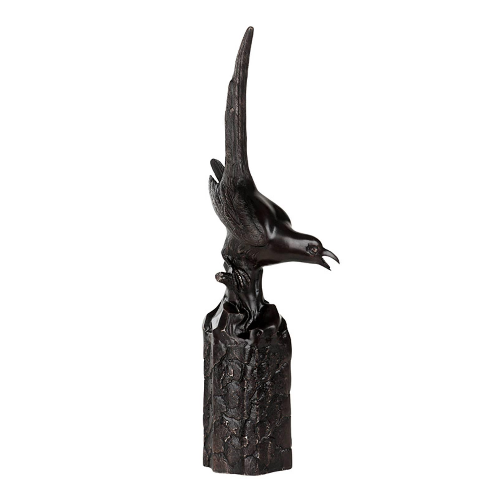 Set of two bookends birdy in bronze,
highlight finish. Subtle and elegant piece.
