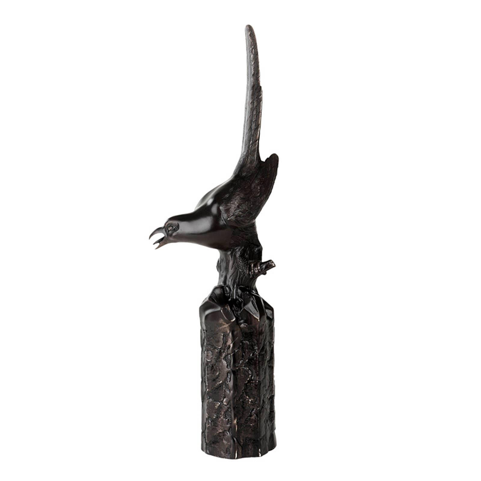 Dutch Birdy Set of Two Bookends in Bronze