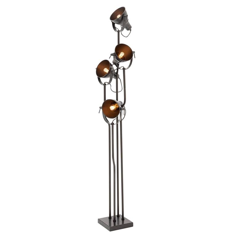 Sydney Floor Lamp in Polished Brass For Sale at 1stdibs