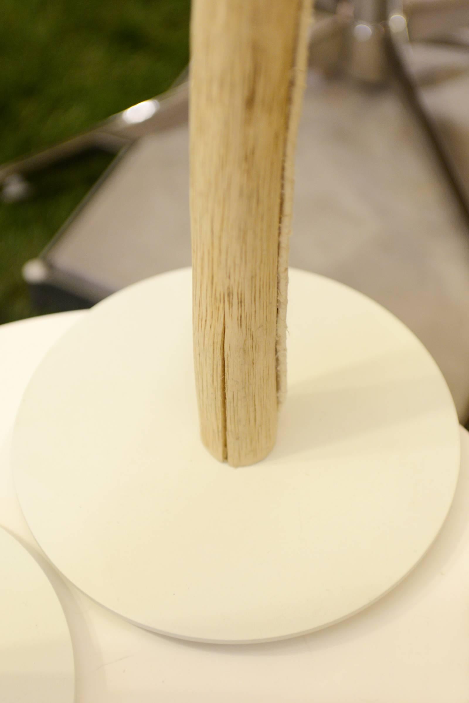 Hand-Crafted Driftwood Floor Lamps Set of Three in Natural Driftwood