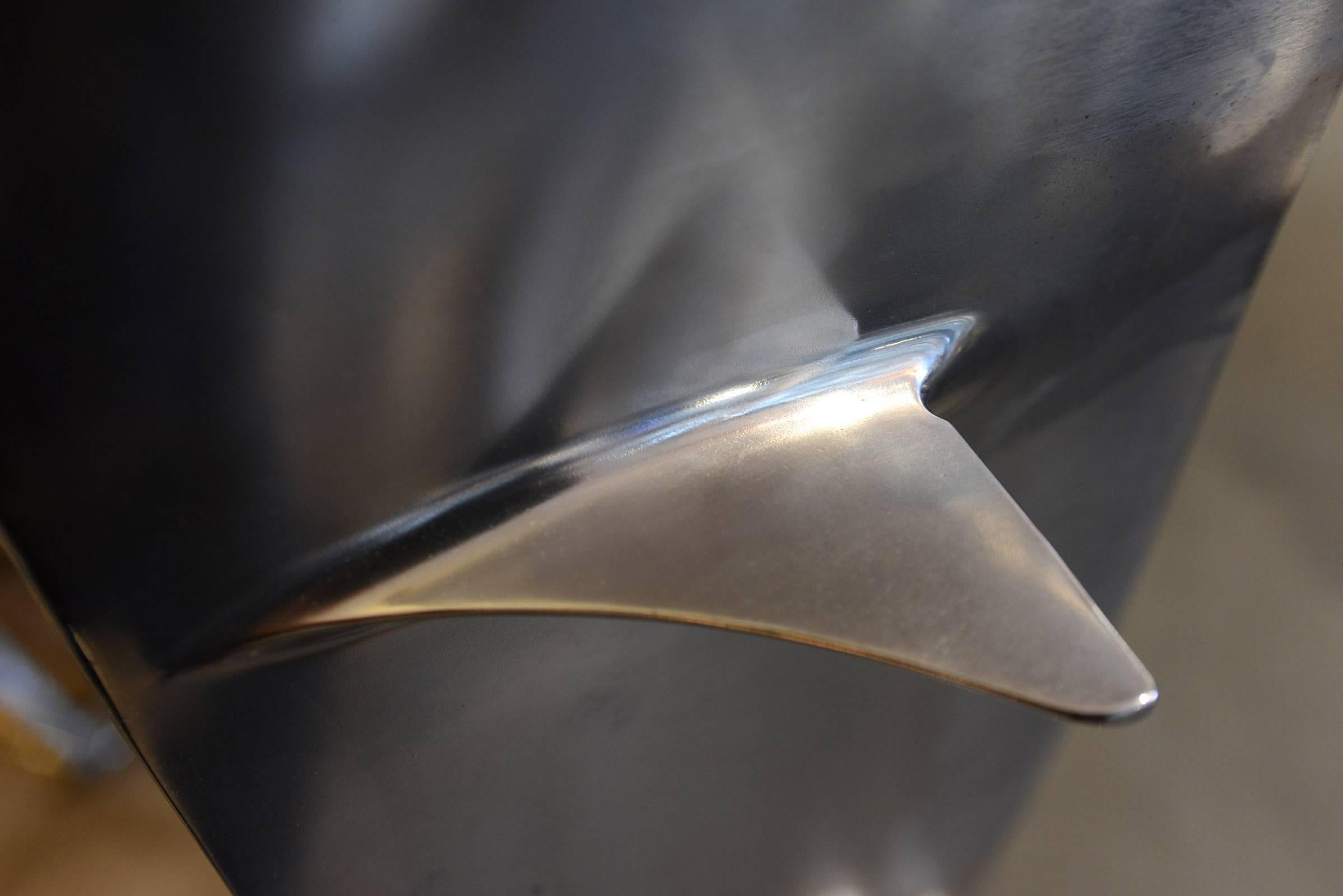 Fin from Boeing 737 in Titanium Exceptional Piece 4