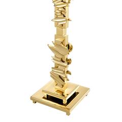 Braza Table Lamp in Brass or Nickel Finish