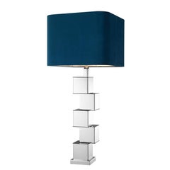 Marina Table Lamp in Nickel Finish